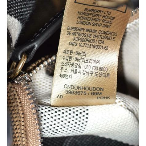 do fake burberry bags have serial numbers|how to check if burberry bag is real.